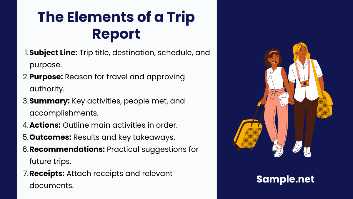 The Elements of a Trip Report