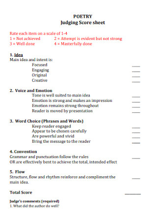 Competition Judging Criteria For Bloming Beauty  PDF  Clothing   Aesthetics