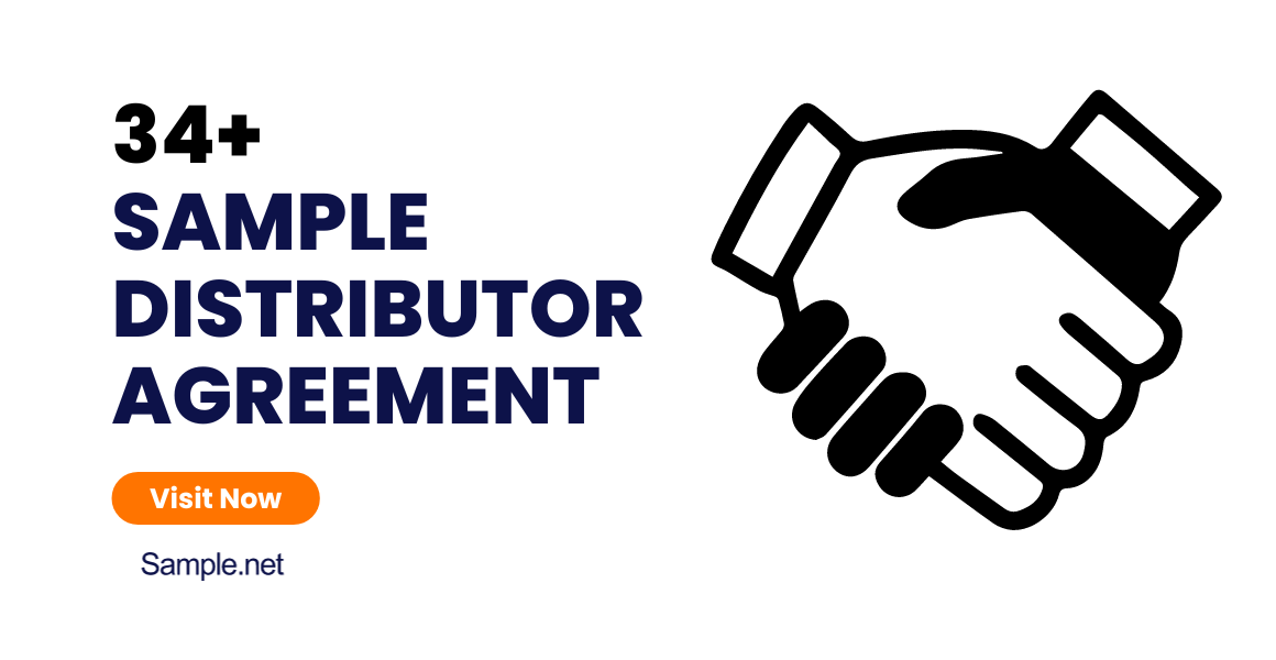 sample distributor agreement