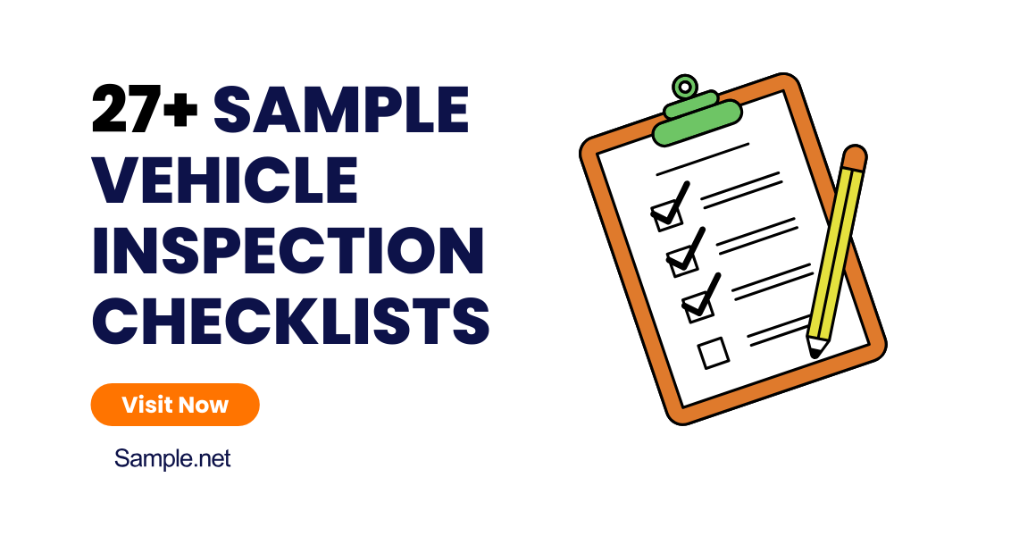 sample vehicle inspection checklists 1