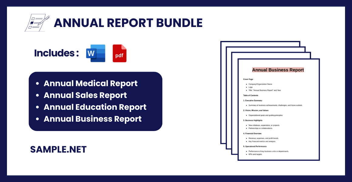 annual report bundle