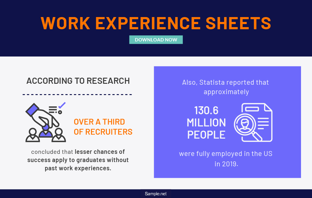 work-experience-sheets