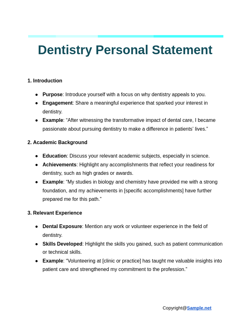 Dentistry Personal Statement Google Docs 11 07 2024 04 13 PM