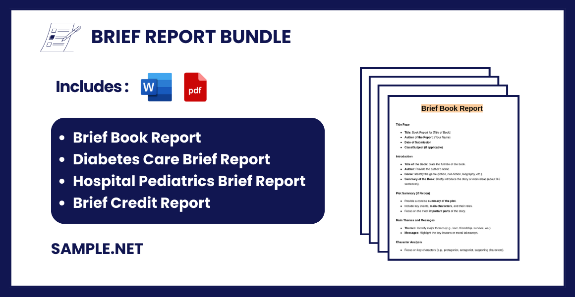 brief report bundle