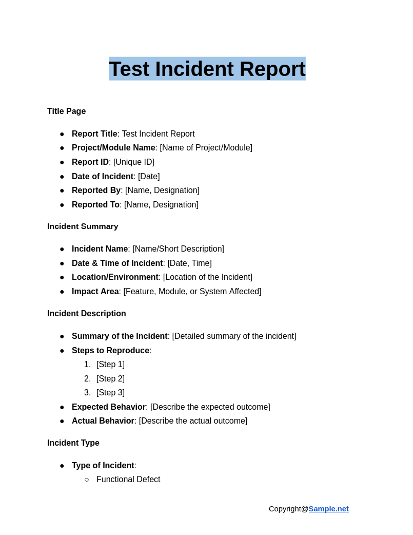 Test Incident Report Google Docs 12 20 2024 10 42 AM