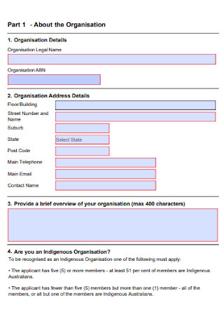 Initial Grant Proposal Form