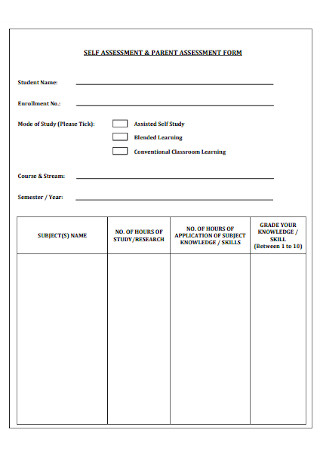 assessment paper format