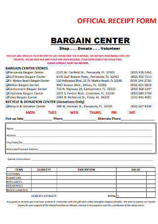 35 sample official receipt templates in pdf ms word