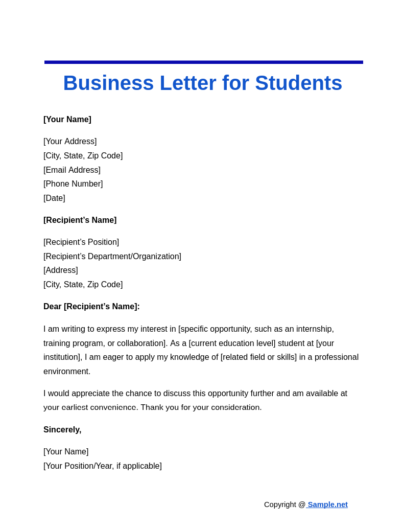 Business Letter for Students Google Docs 10 29 2024 11 34 AM