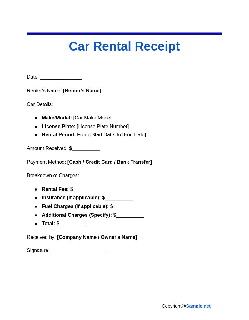 Car Rental Receipt Google Docs 11 05 2024 12 02 PM