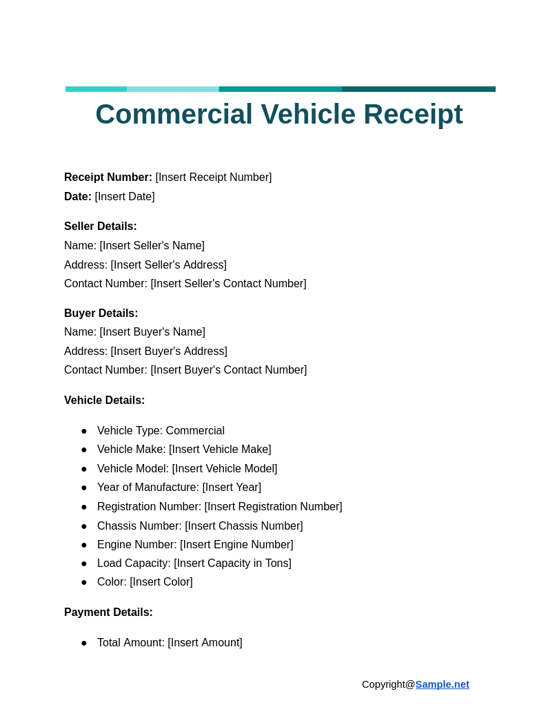 Commercial Vehicle Receipt Google Docs 12 03 2024 10 29 AM