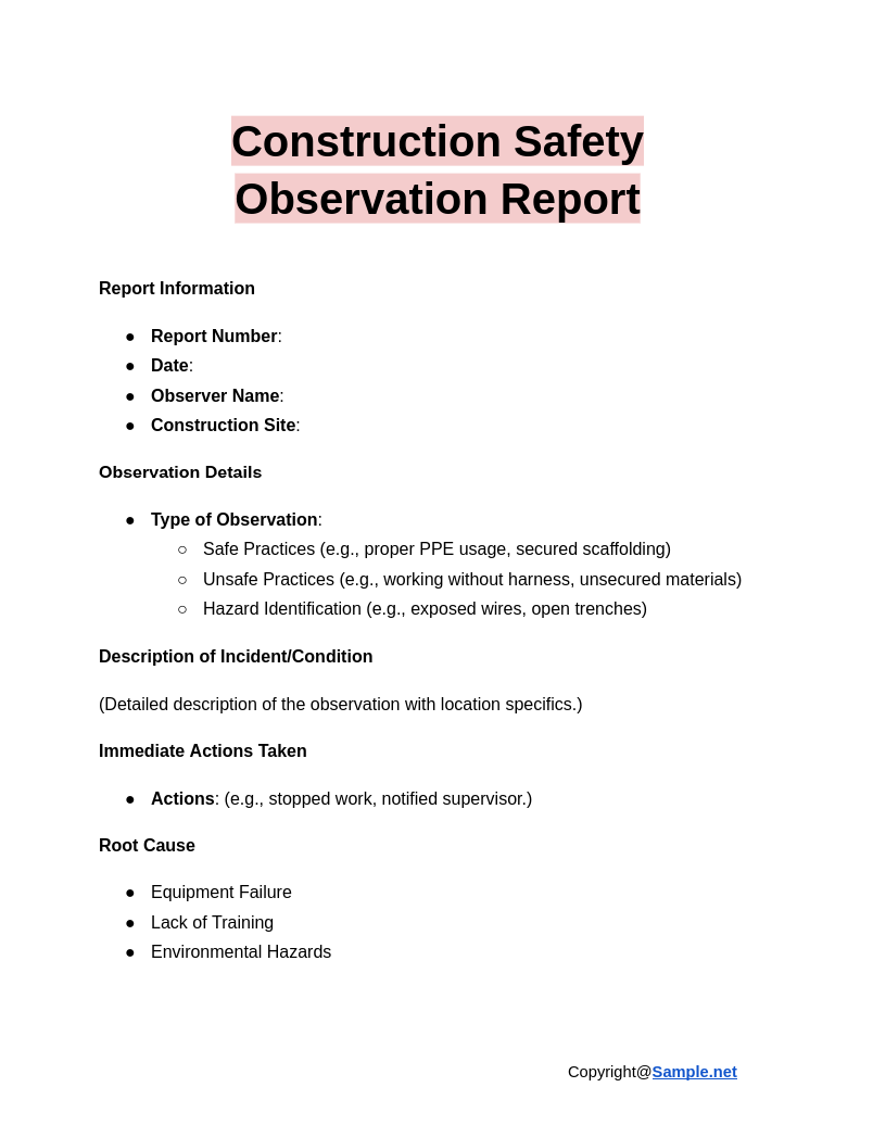 Construction Safety Observation Report Google Docs 01 08 2025 04 33 PM