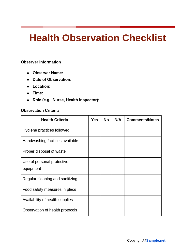 Health Observation Checklist Google Docs 11 05 2024 11 55 AM