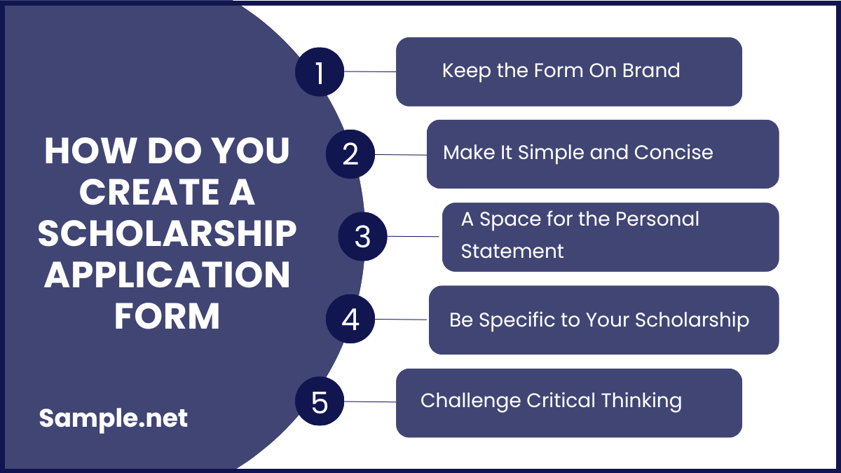 How Do You Create a Scholarship Application Form