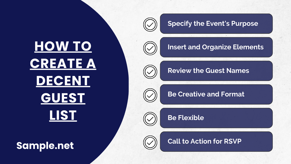 How to Create a Decent Guest List