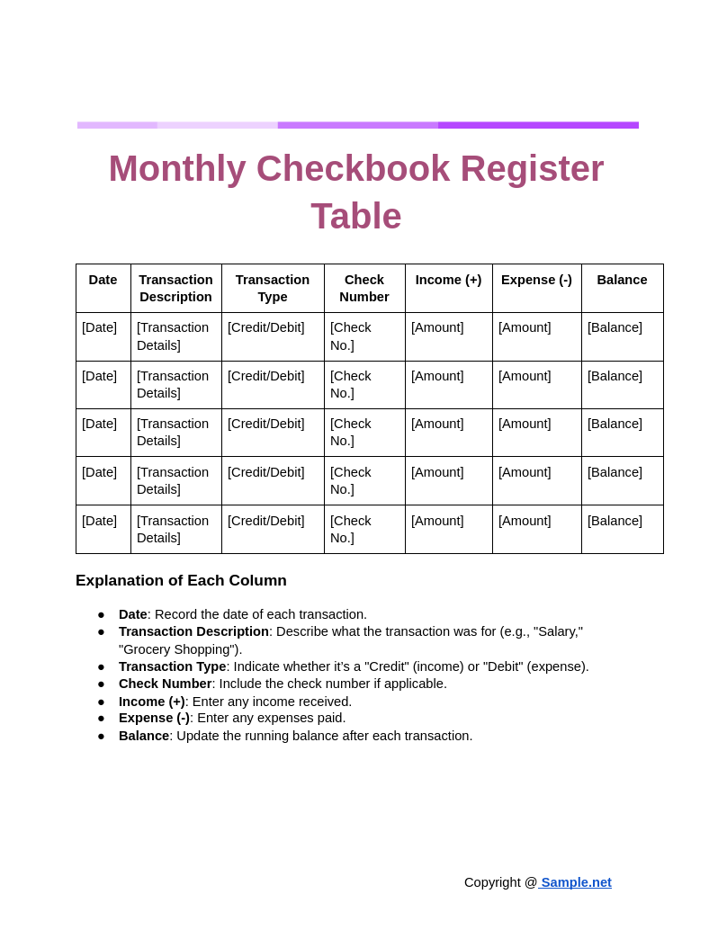 Monthly Checkbook Register Table Google Docs 10 30 2024 11 58 AM