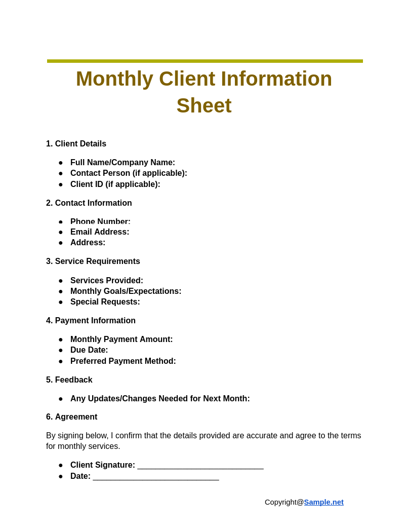 Monthly Client Information Sheet Google Docs 12 03 2024 10 37 AM