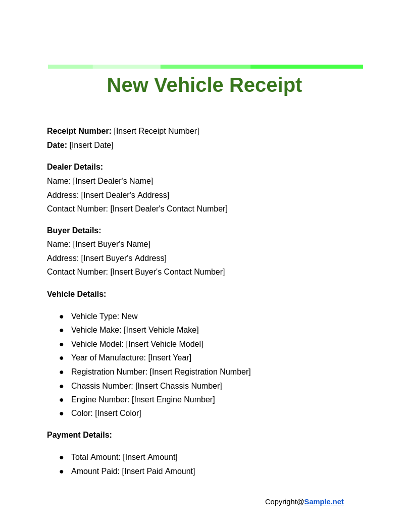 New Vehicle Receipt Google Docs 12 03 2024 10 30 AM