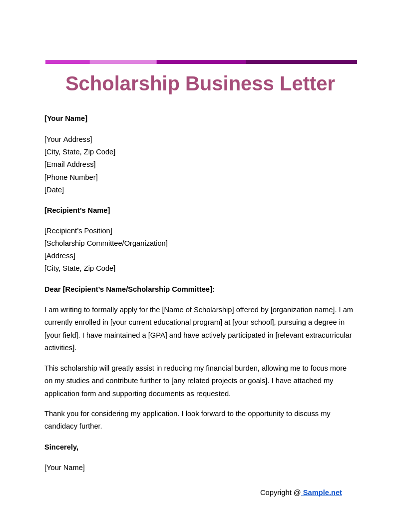 Scholarship Business Letter Google Docs 10 29 2024 11 35 AM