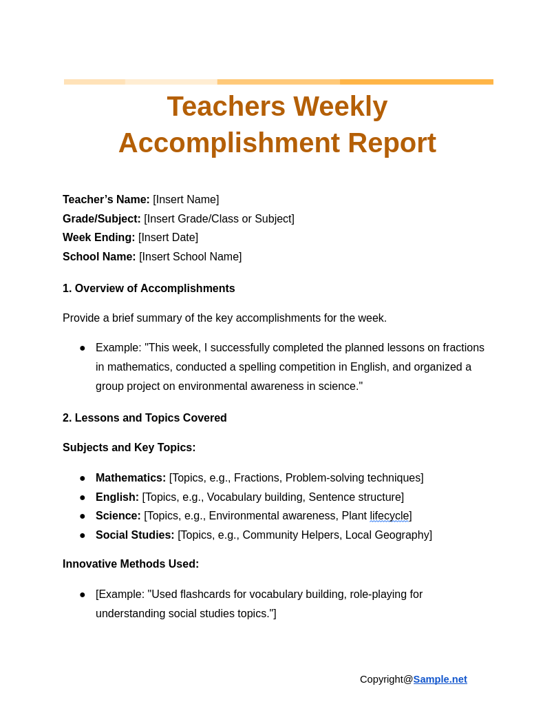 Teachers Weekly Accomplishment Report Google Docs 11 08 2024 04 20 PM