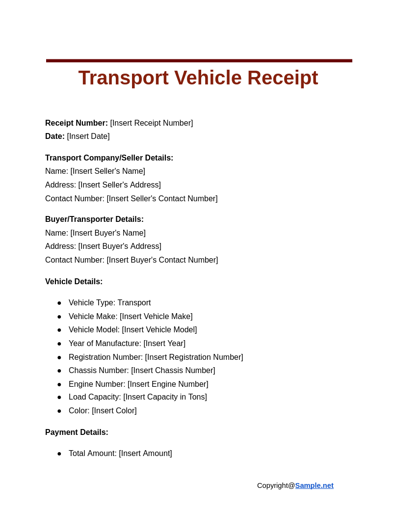 Transport Vehicle Receipt Google Docs 12 03 2024 10 30 AM