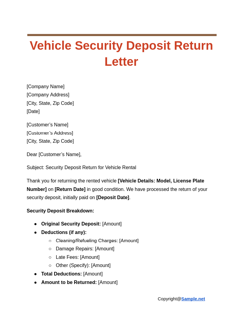 Vehicle Security Deposit Return Letter Google Docs 11 05 2024 11 59 AM