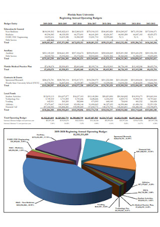 Beginning Annual Operating Budgets