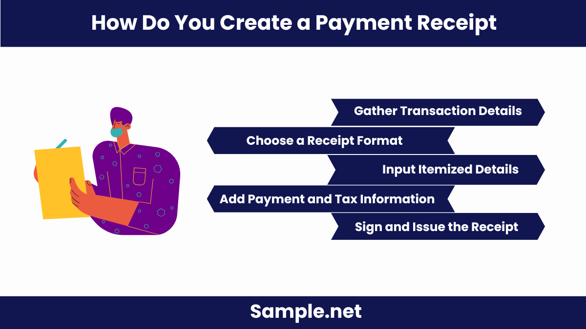 How Do You Create a Payment Receipts