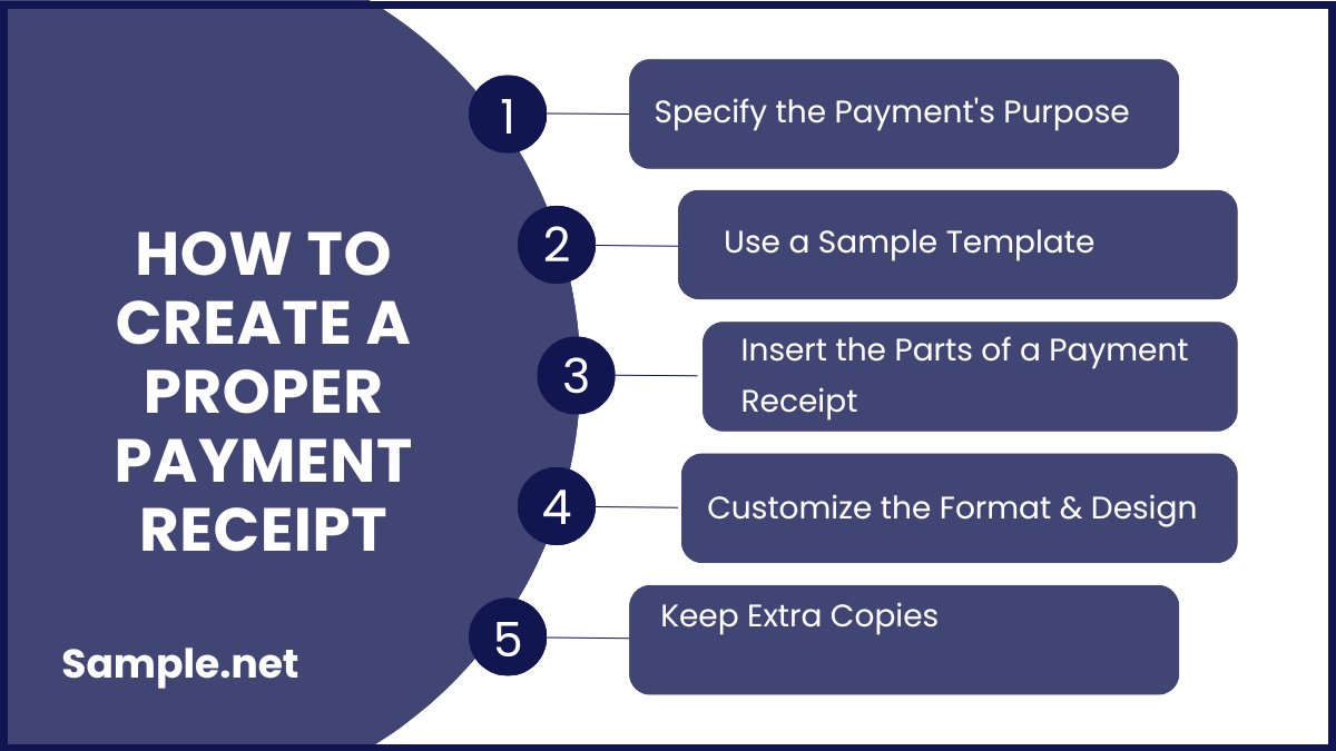 How to Create a Proper Payment Receipt