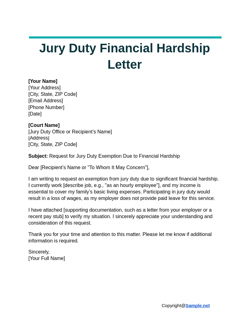 Jury Duty Financial Hardship Letter Google Docs 12 02 2024 11 01 AM