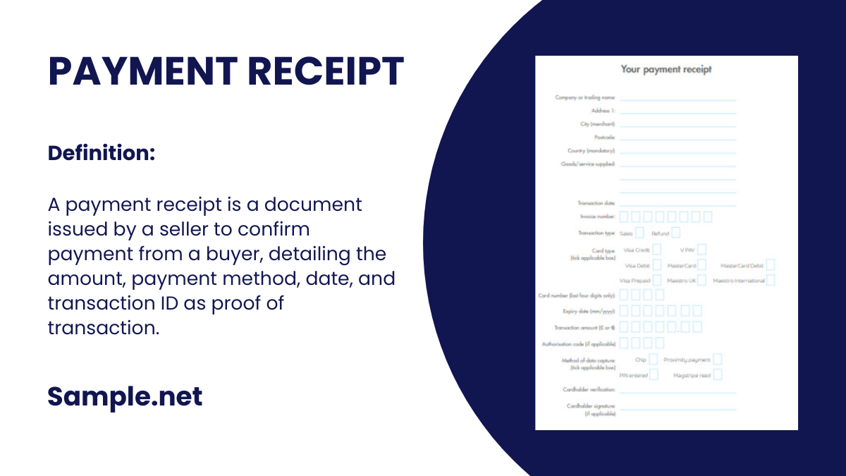 payment receipt