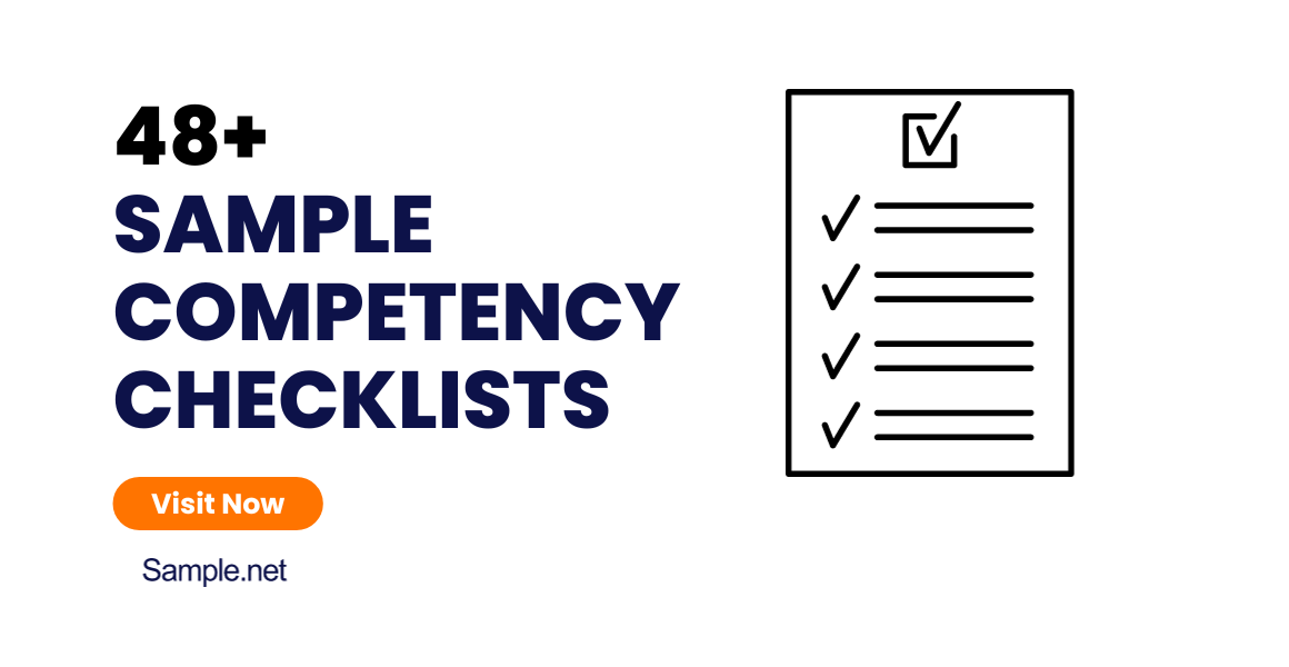 competency checklists