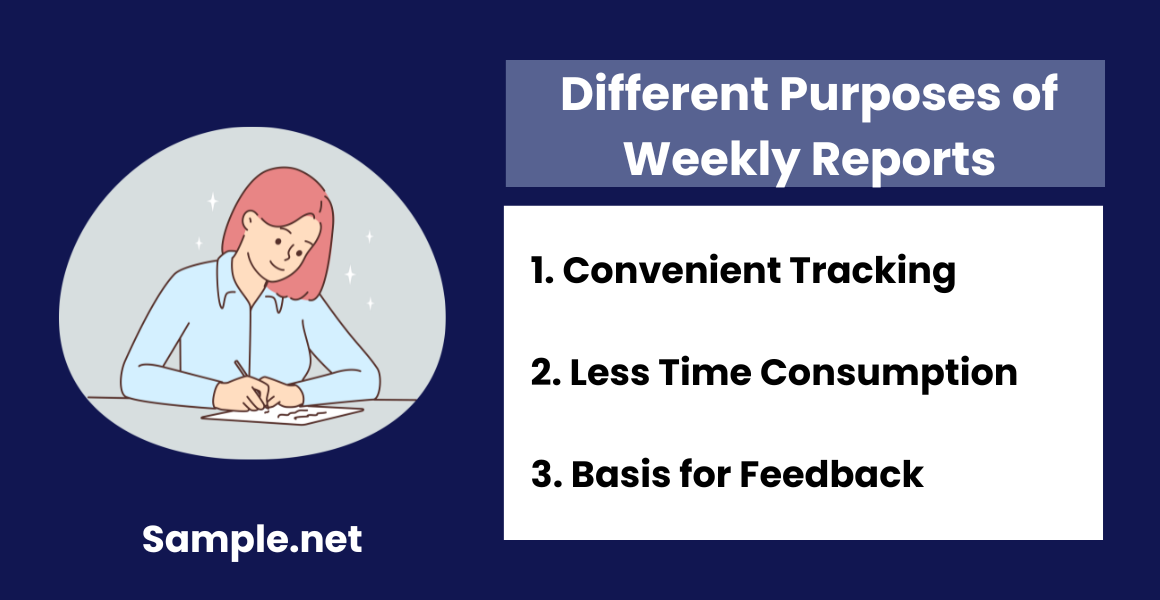 Different Purposes of Weekly Reports