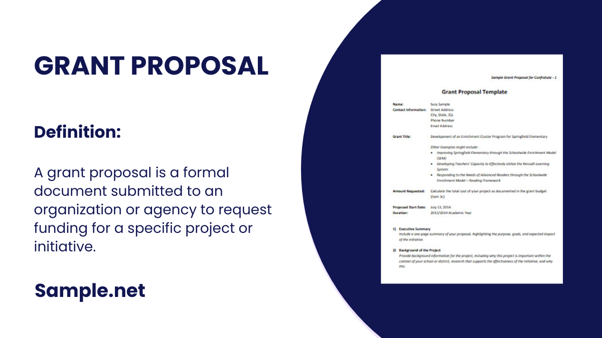 Grant Proposal