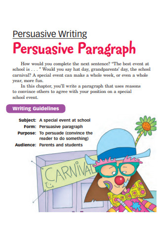 Persuasive Writing