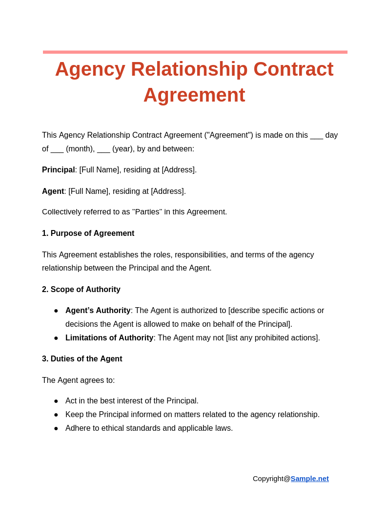 Agency Relationship Contract Agreement Google Docs 11 05 2024 04 01 PM