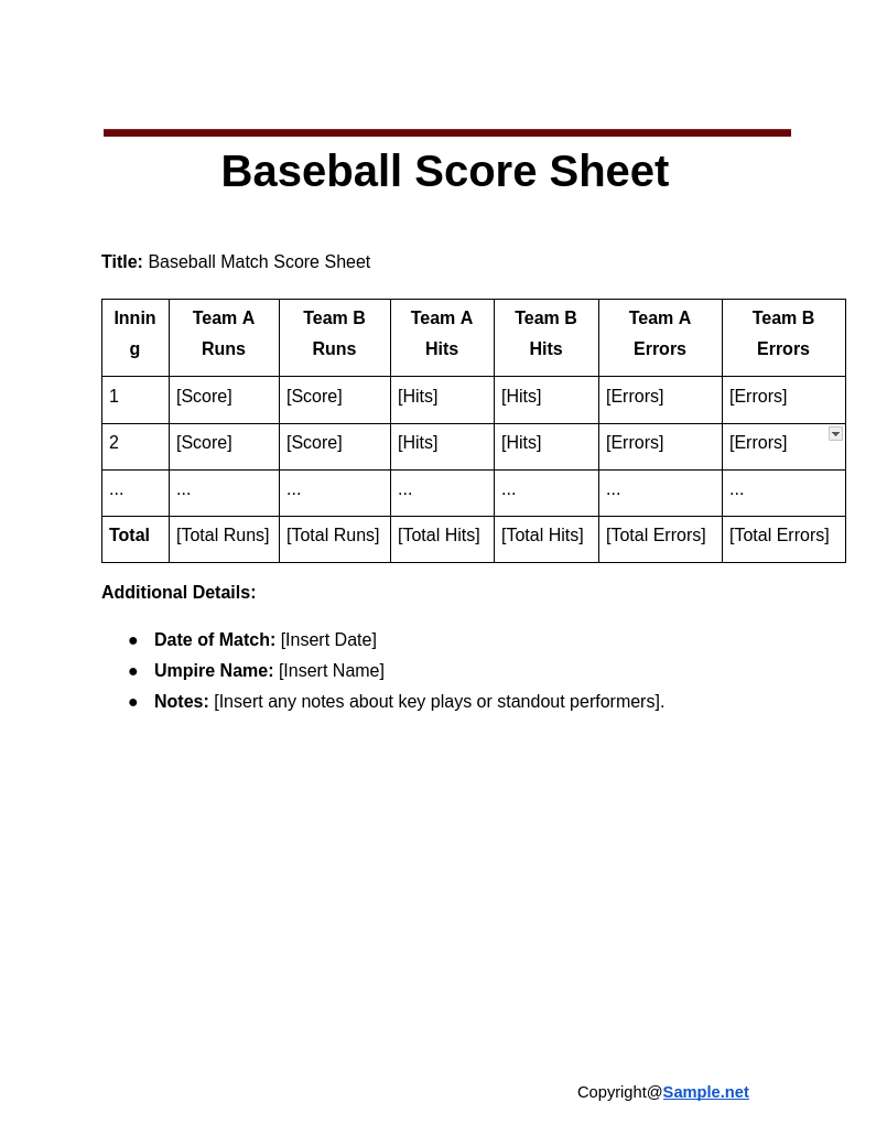 Baseball Score Sheet Google Docs 12 04 2024 10 48 AM