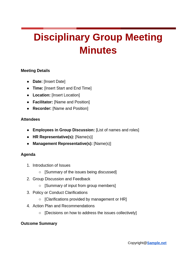 Disciplinary Group Meeting Minutes Google Docs 11 15 2024 12 22 PM