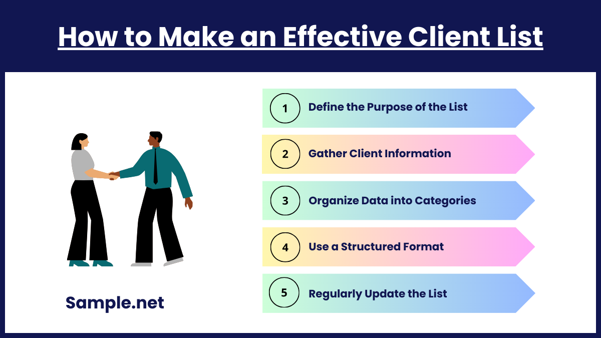 How to Make an Effective Client List