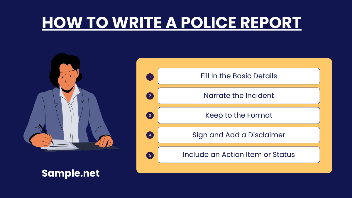 How to Write a Police Report