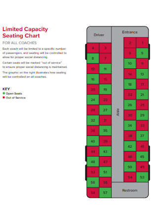 Limited Capacity Seating Chart 