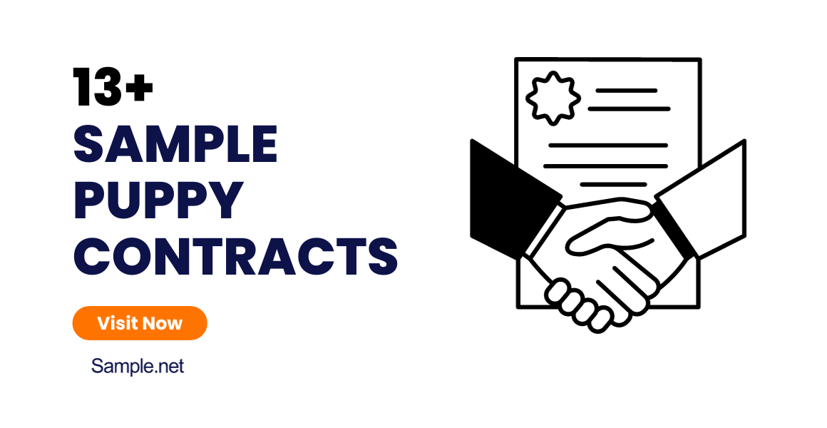 sample puppy contracts