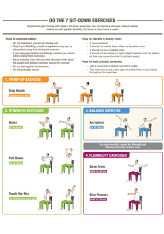Sample Exercise Chart