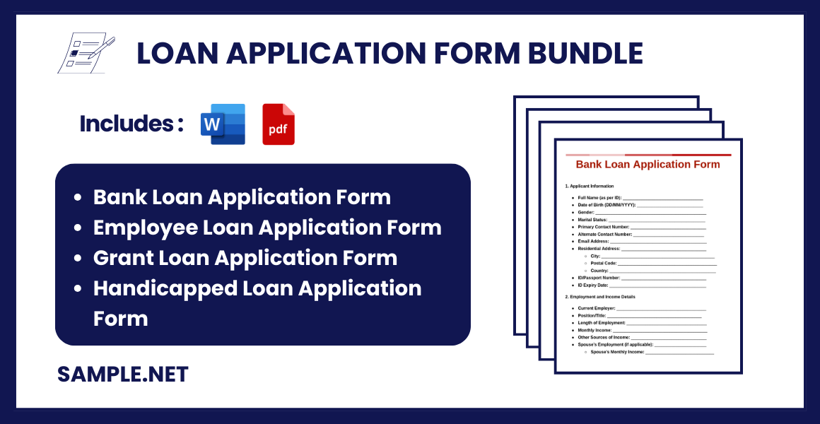 loan application form bundle