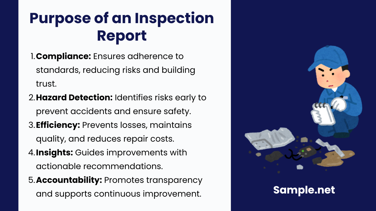 Purpose of an Inspection Report