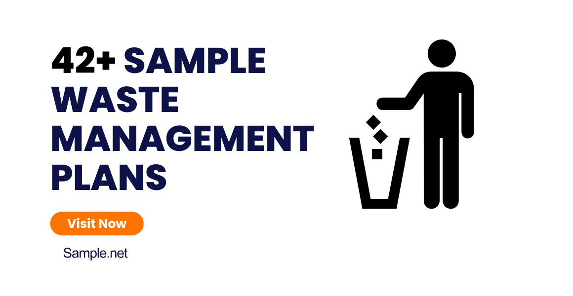 sample waste management plans