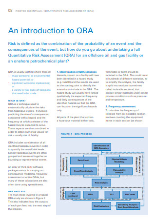 Basic Quantitative Risk Assessment