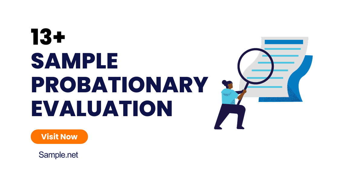sample probationary evaluation