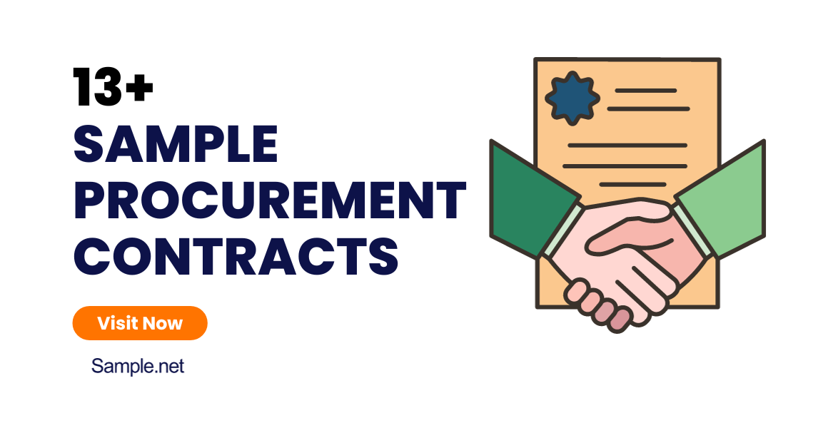 sample procurement contracts