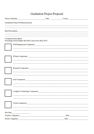 School Graduation Project Proposal